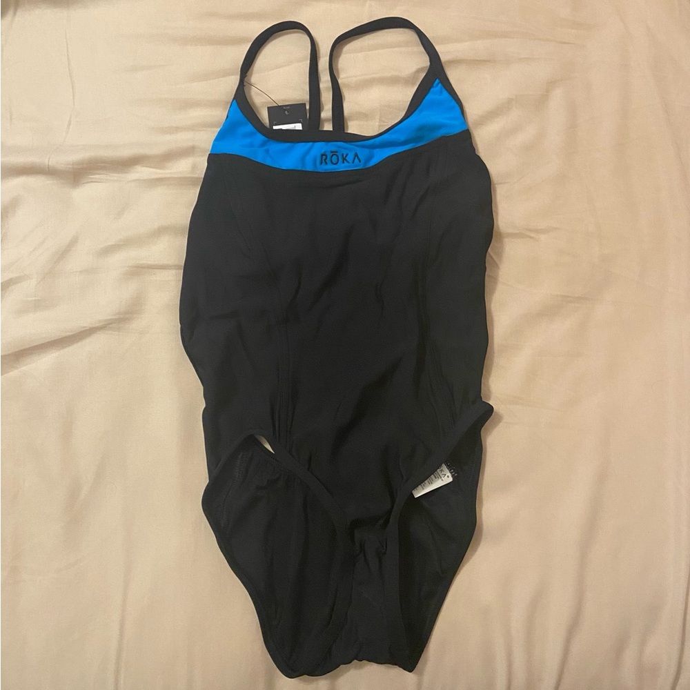 NWT ROKA Women’s Elite Triangle Back Swimsuit